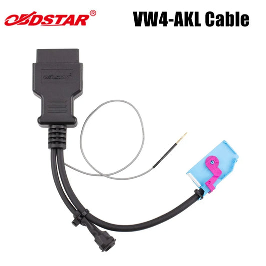 OBDSTAR VW4-AKL Cable Support for VW IMMO IV NEC24C64 & NEC24C32 AKL. Read IMMO Data by BENCH