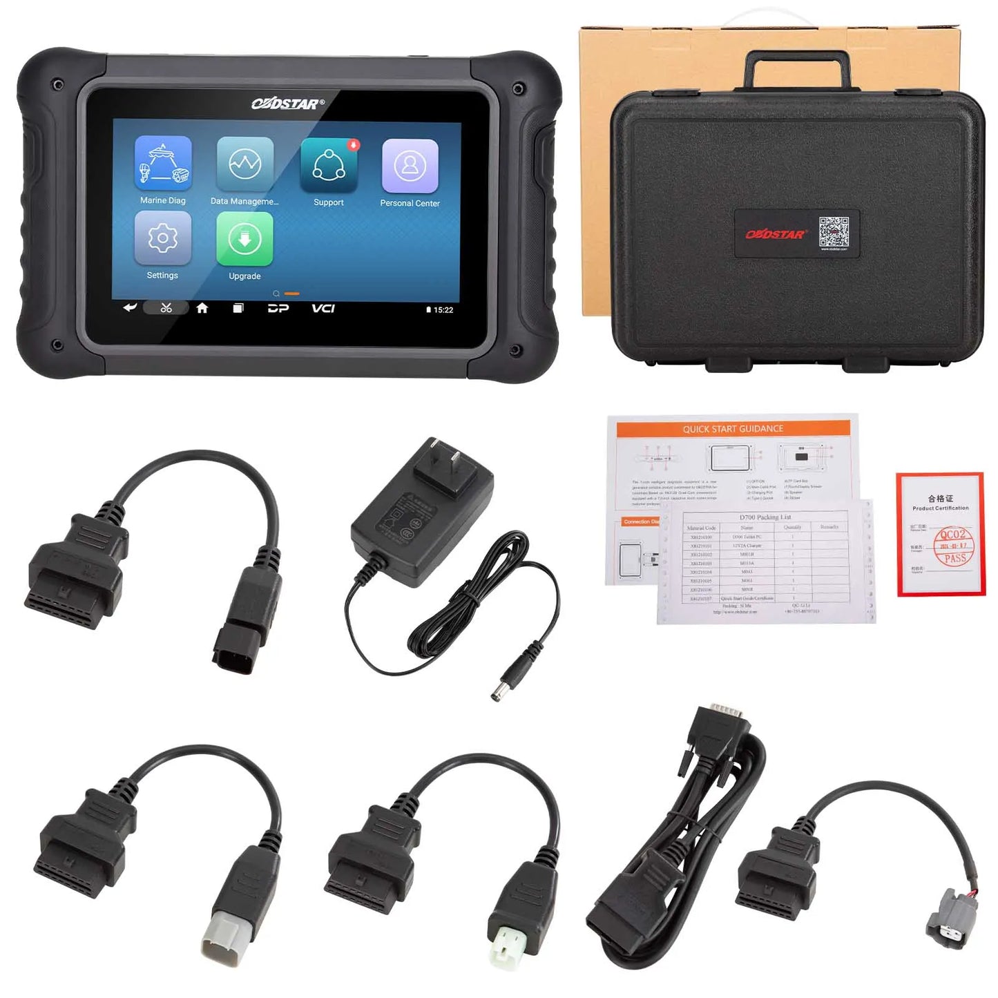 OBDSTAR D700 B Outboard Scanner for Mercury/ ForParsun/ forEnvinrude D700 A Jetski Scanner