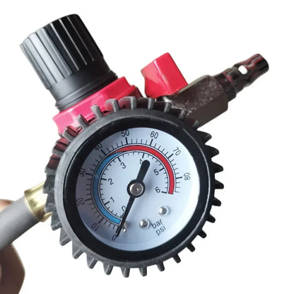 Turbo System Leakage Tester Turbocharger Air Pressure Guage Cooling System Intercoolers Radiators Hose Leaks Test