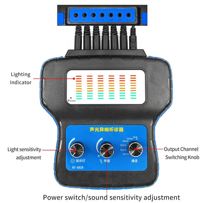 New Car Chassis Body Electronic Stethoscope Auto Diagnostic Tool Engine Analyzer Machine Noise Tester Detector
