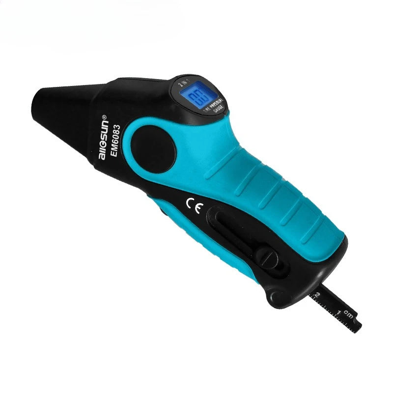 Tire Pressure Gauge High Precision Pressure Detector Digital Barometer Automotive Electronic Tire Pressure Gauge EM6083