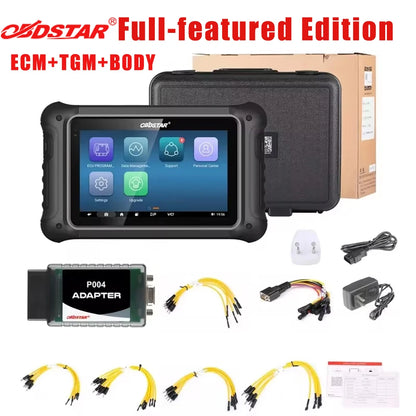 Original OBDSTAR DC706 ECU Tool Full Version for ECM /TCM/ BODY/Clone by OBD or BENCH for Car and Motorcycle Plus P003