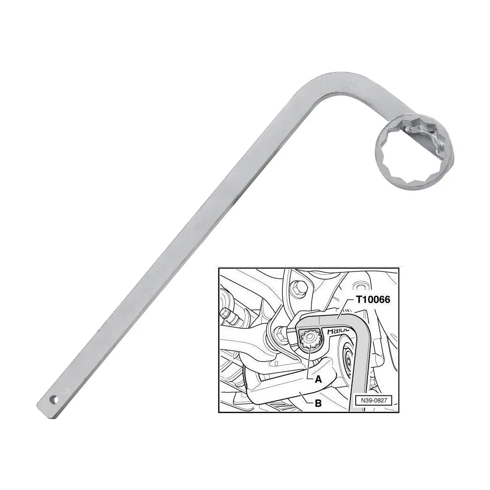 Oil Filter Wrench 46mm For Halex Clutch Filter Service Tool For VW AUDI SEAT SKODA 46mm 12PT Car Remover T10066