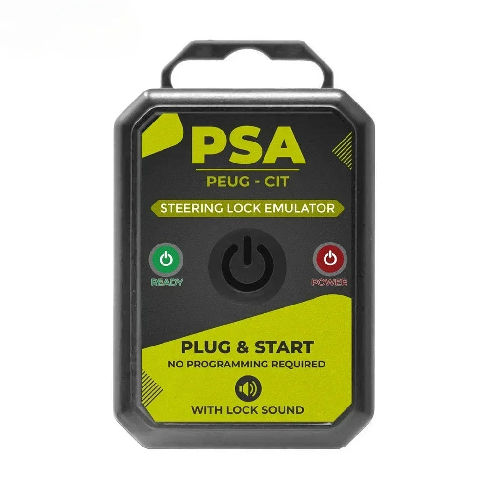 PSA Peugeot Citroen Opel 2011 and Up Steering Lock Emulator Simulator With Lock Sound