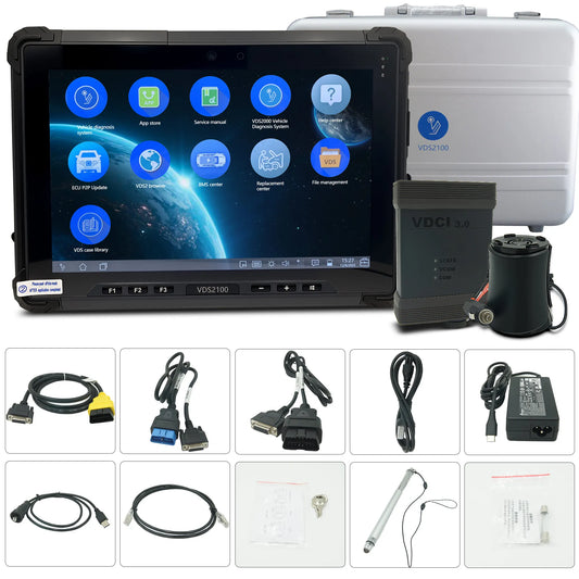 Genuine Original manufacture diagnostic VDS2100 for BYD with the highest authority account and 3.0box available in overseas area