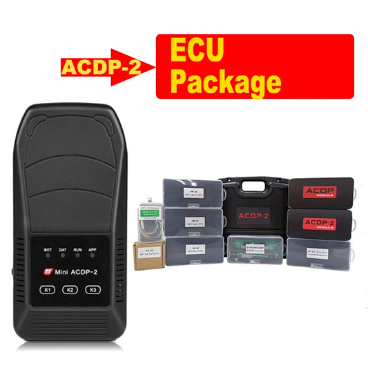 Yanhua ACDP2 ACDP-2 For BMW DME ECU Clone Package with Module 3/8/27 & B48/N20/N55/B38/X1/X2/X3/X4/X5/X7/X8/MSV70/MSS60/MEV9+