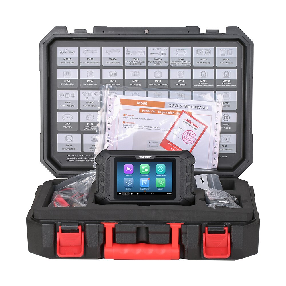 OBDSTAR MS50 Motorcycle Scanner Motorcycle Diagnostic Tool Standard Version
