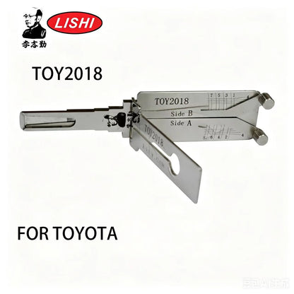 Lishi FOR Toyota 2018 2-in-1 Pick & Decoder for Toyota 2018+ Lishi Tool