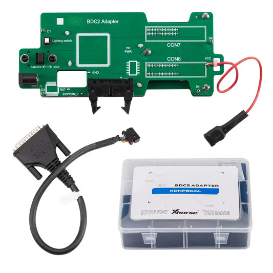 Xhorse for BMW G Series BDC2 Solder-Free Adapter work with VVDI2, Key Tool MIDI, Key Tool Plus [Free BDC2 License]