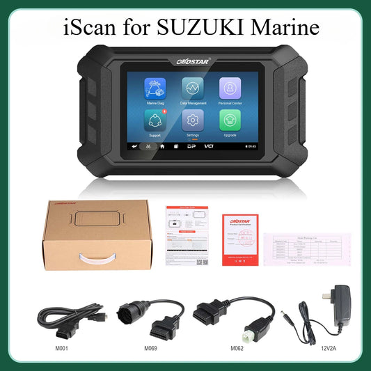 OBDSTAR iScan for SUZUKI Marine Diagnostic Tool Code Reading Code Clearing Support Data Flow Action Test