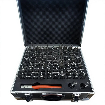 Brand New LISHI 110PCS 2 in 1 Decoder Opening Tool Kit for Locksmiths (Toy43at, Toy48, Toy47, Toy2) Aluminum Case