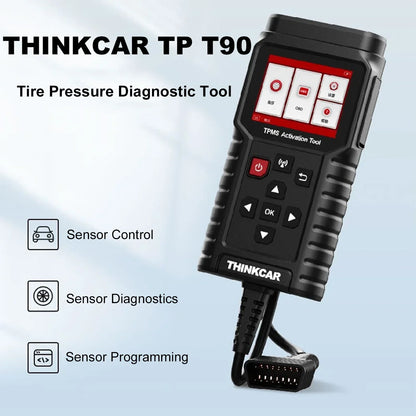 ThinkCar THINKTPMS TP T90 TPMS S3 Programmer  315MHz 433MHz 2in1 Car Tire Pressure Diagnosis Tool TPMS Sensor Service Tool