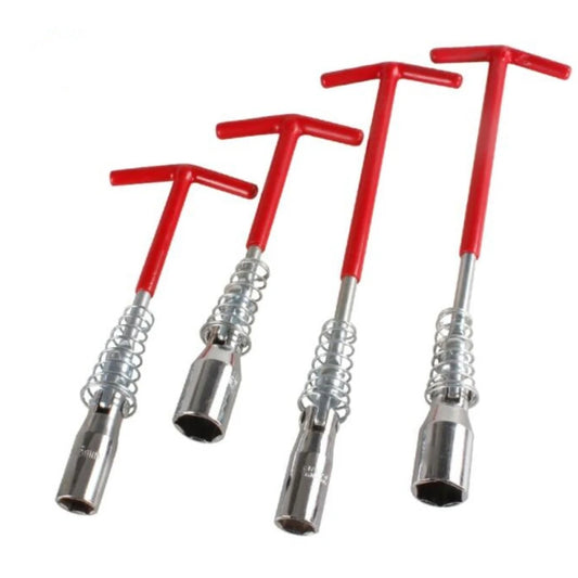 Universal 14mm/16mm/21mm Spark Plug Removal Tool Wrench 360 Degree Rotation Spark Plug Removal Socket Wrench Auto Repair Tool