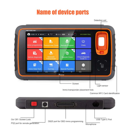 XBD Xhorse VVDI Key Tool MIDI with IMMO and TPMS Function Basic Version