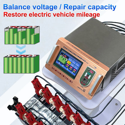 SUNKKO D2534C D2532C Adjustable 25A Discharge New Energy Venicle Lithium Battery Pack Balancer 20A Charge Capacity Voltage Equalizer For Car Repaired