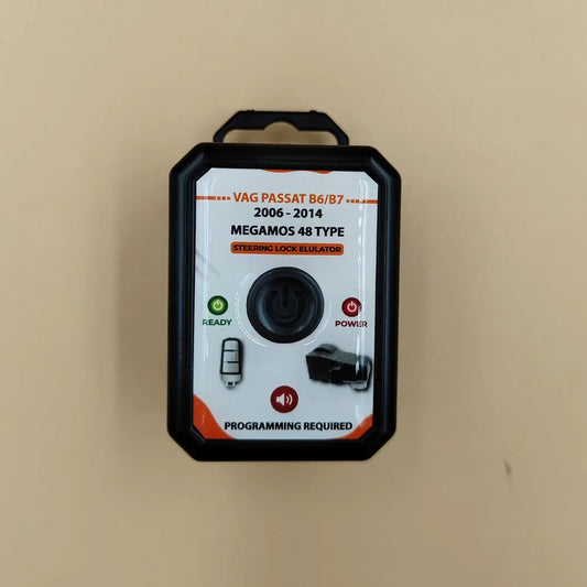 For VW Passat B6 / B7 MEGAMOS 48 Type Steering Lock Emulator With lock Sound Programming Required With Lock Sound