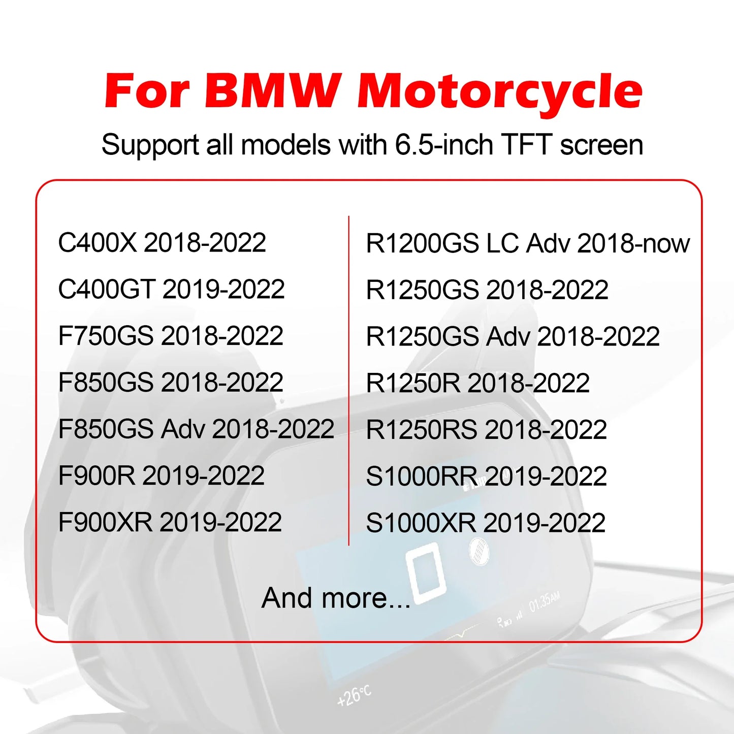 WOYO MOTO002 For BMW KOMBI Tester, ECU Module Diagnostic Tool, TFT Display Screen Tester