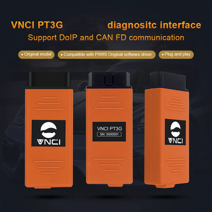 VNCI PT3G For Porsche Diagnostic Interface Compatible With Porsche PIW-IS Software Drivers Plug and Play