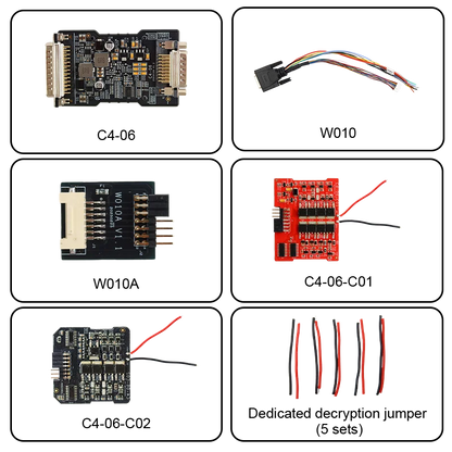 OBDSTAR RH850 V850 Adapter Full Kit For Airbag Reset IMMO Data/Pincode Read