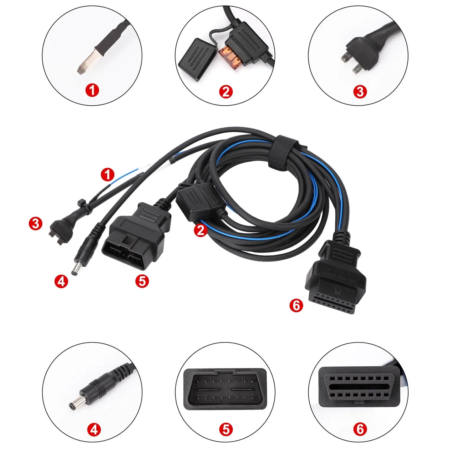 OBDSTAR for BENZ FBS3 Kit for X300 Classic G3 to Read PIN Code/ Reset ECU / Program Keys for Benz