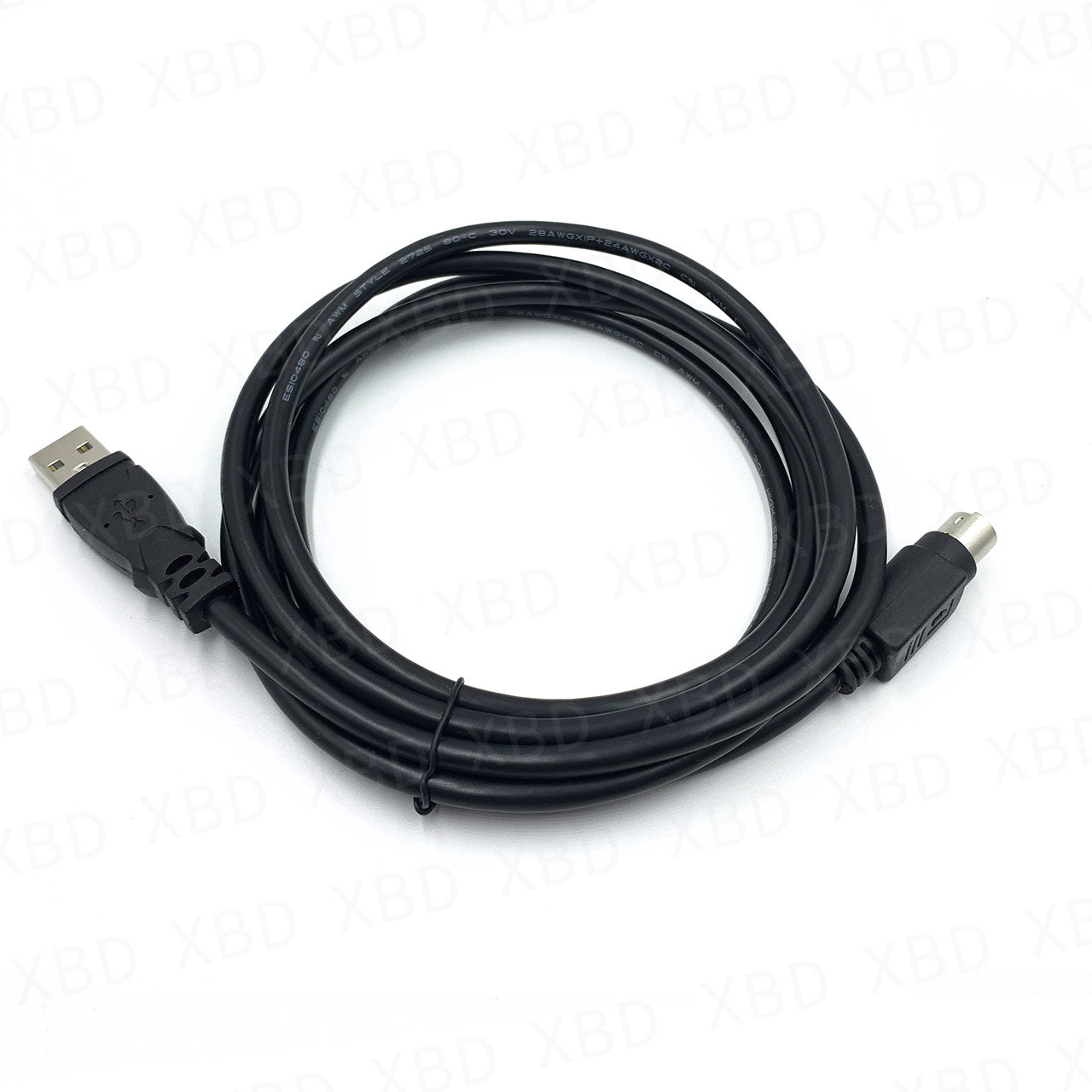 USB to MD6 6-pin 1.8M for Toyota car detector computer connection cable data cable program upgrade cable DST-010 DST 010