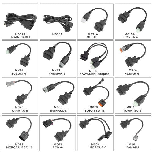OBDSTAR MarineMaster A+B+C+D Full Version Marine Diagnostic Tool for Jet Ski/ Outboard/ Inboard/ Generator