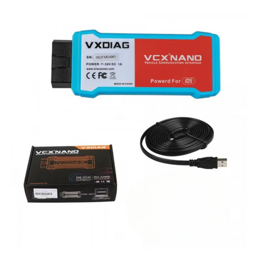 VXDIAG VCX NANO For Ford OBD2 2 in 1 with IDS V129.07 Diagnostic Tool automotivo scanner  For Mazda OBD2 scanner