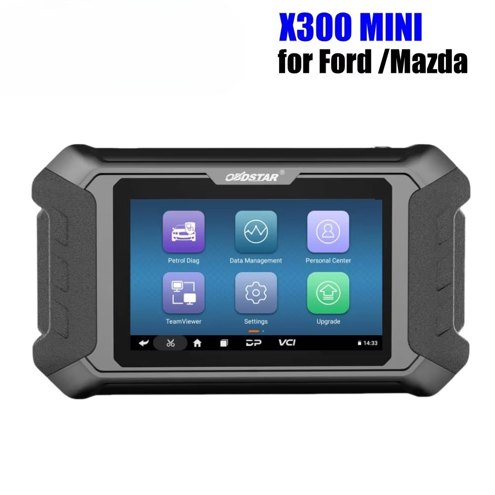 OBDSTAR X300 MINI for Ford /Mazda Programmer All Key Lost Programming/Pin Code Reading/Cluster Calibrate NEW Version for H100