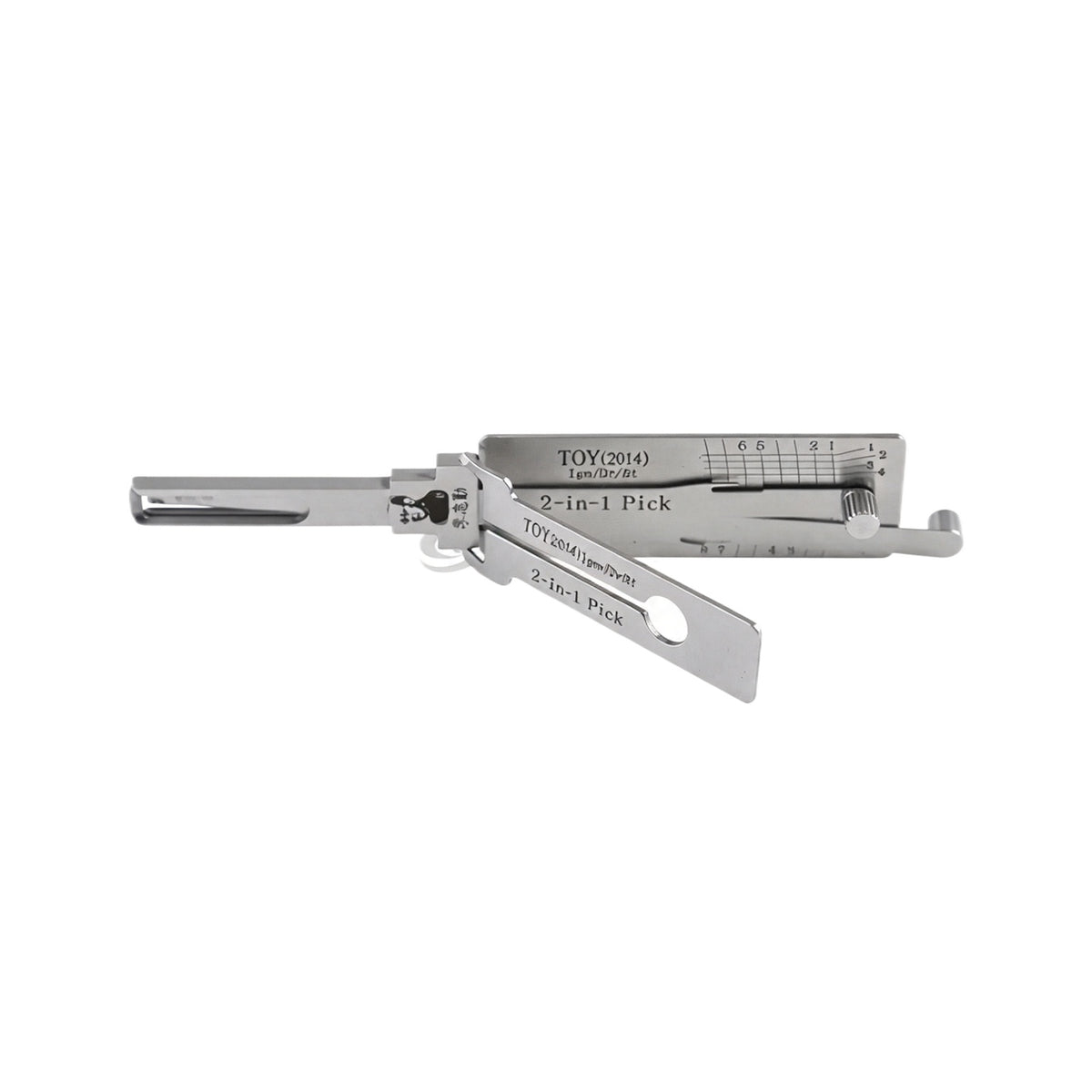 Lishi TOY2 TOY2014 TOY2014 V.2 TOY40 TOY43AT TOY43R TOY43 TOY48 TOY51 Decoder 2 in 1 Lishi Locksmith Tools