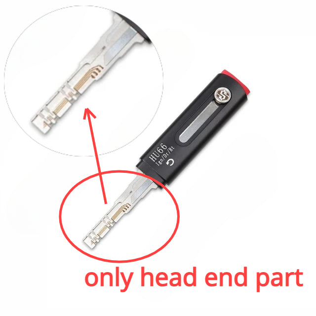 Super Quick Tool HU66 2.0 Pro Twist Decoder with Handle Locksmith Supplies Hardware Tools