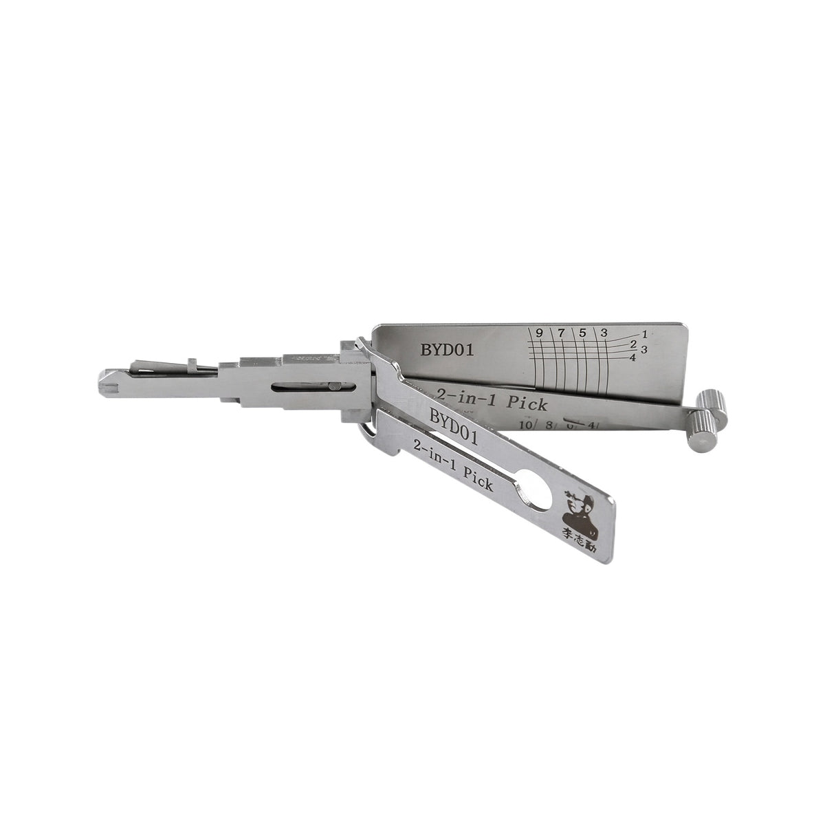Lishi BYD01 BYD01R BYD F0 BT01 J6 JAC02 JAC02R Decoder 2 in 1 Lishi Locksmith Tools
