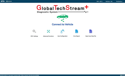 Cars GTS+ Global Techstream+ V2026.01.004 One Year for Toyota/Lexus Update of Techstream V18.00.008 Diagnostic work with J2534