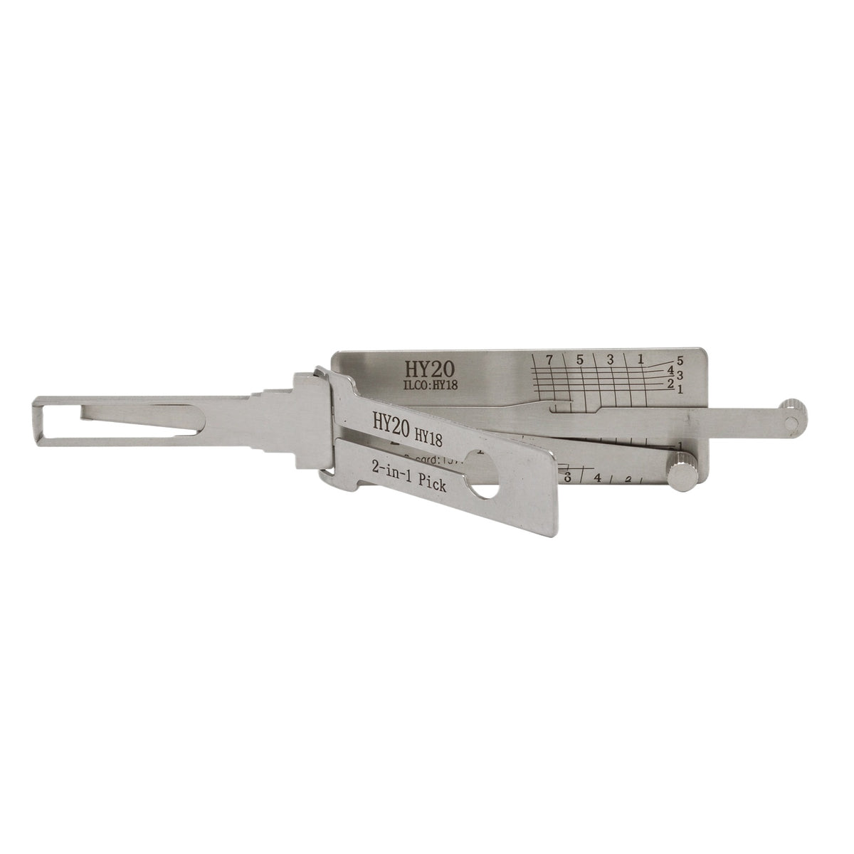Lishi HY20 HY20R HY30 K5 K9 KIA2018 Decoder 2 in 1 Lishi Locksmith Tools