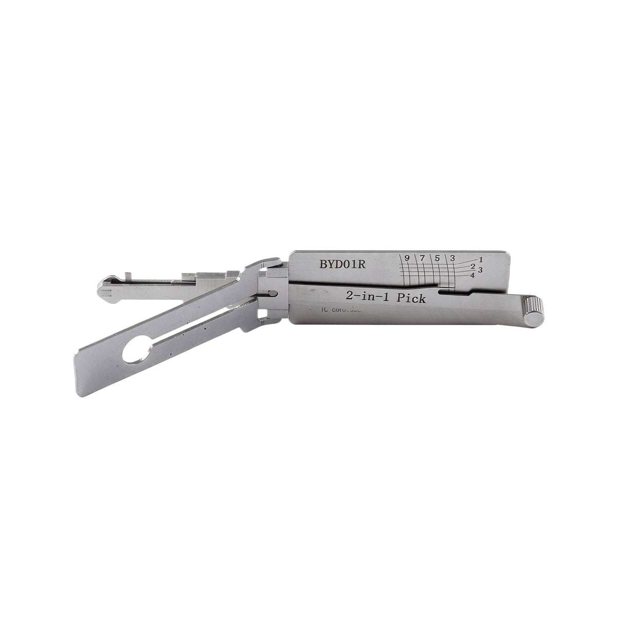 Lishi BYD01 BYD01R BYD F0 BT01 J6 JAC02 JAC02R Decoder 2 in 1 Lishi Locksmith Tools