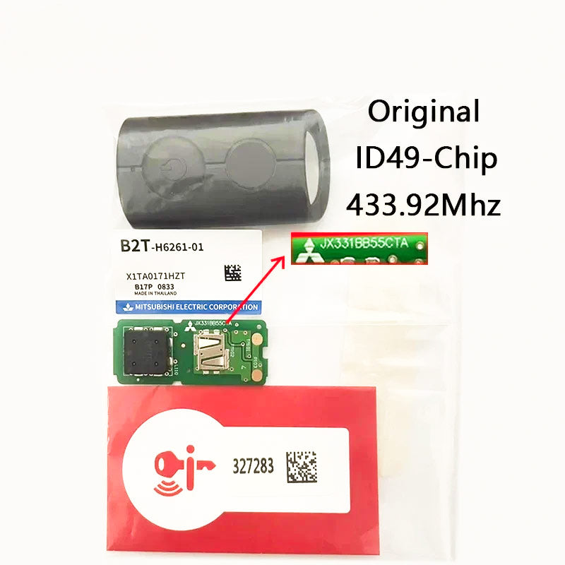 B2T 433.92MHz ID49 Chip Original Remote Control Key for Yamaha NVX NVX155 XMAX XMAX300 QBIX AEROX JAUNS Motorcycle Scooter