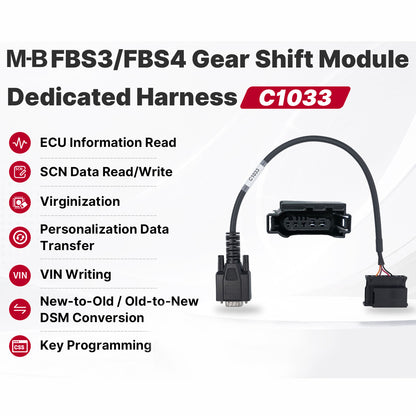 MB FBS3/FBS4 Gear Shift Module Dedicated Harness C1033