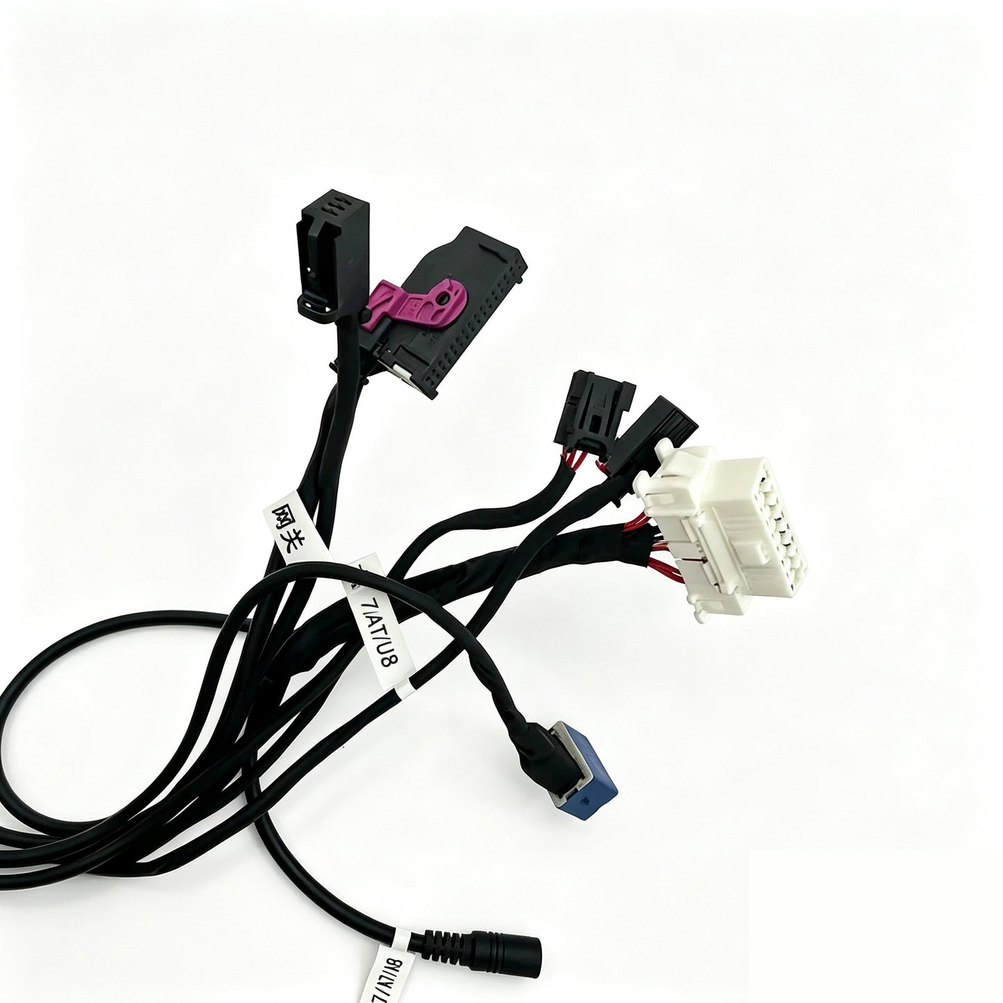 ELV Test Platform Cable For Audi A6 A7 A8 With Key Coil Dashboard Connector BCM2J393