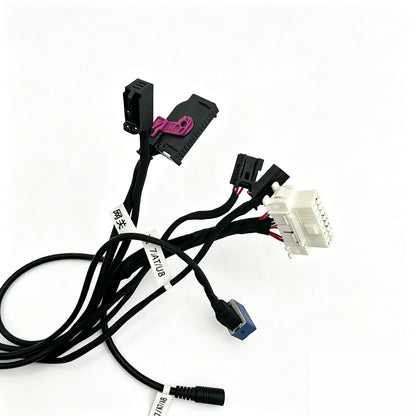 ELV Test Platform Cable For Audi A6 A7 A8 With Key Coil Dashboard Connector BCM2J393