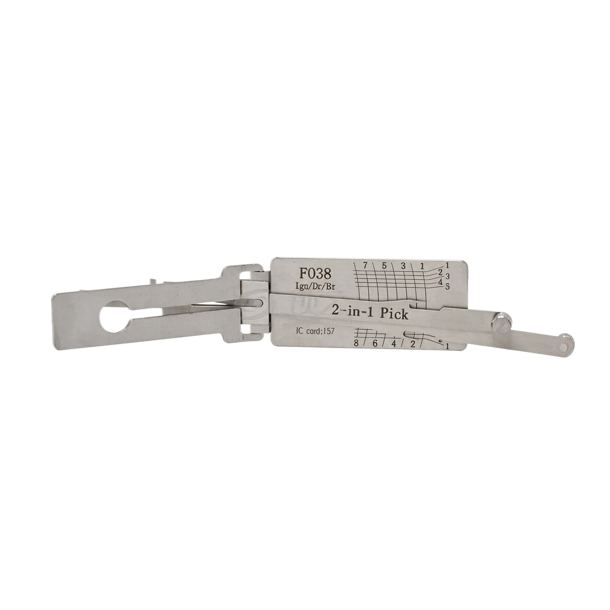 Lishi GM37/B106 GM39 DWO4R B111 DWO5/CH1 CY24 FO38 ICF03 2 in 1 Lishi Locksmith Tools