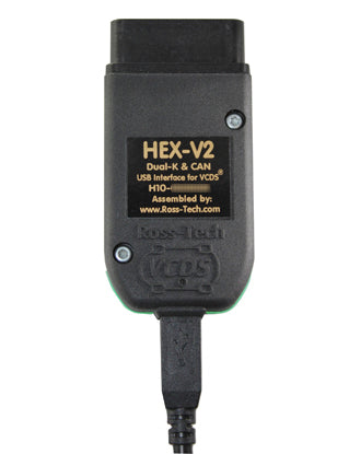 Newest Original VCDS II HEX-V2 Intelligent Dual-K plus CAN  USB Interface