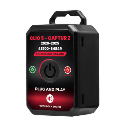 Renault Clio 5 Captur 2 2020-2025 Steering Lock Emulator Simulator
