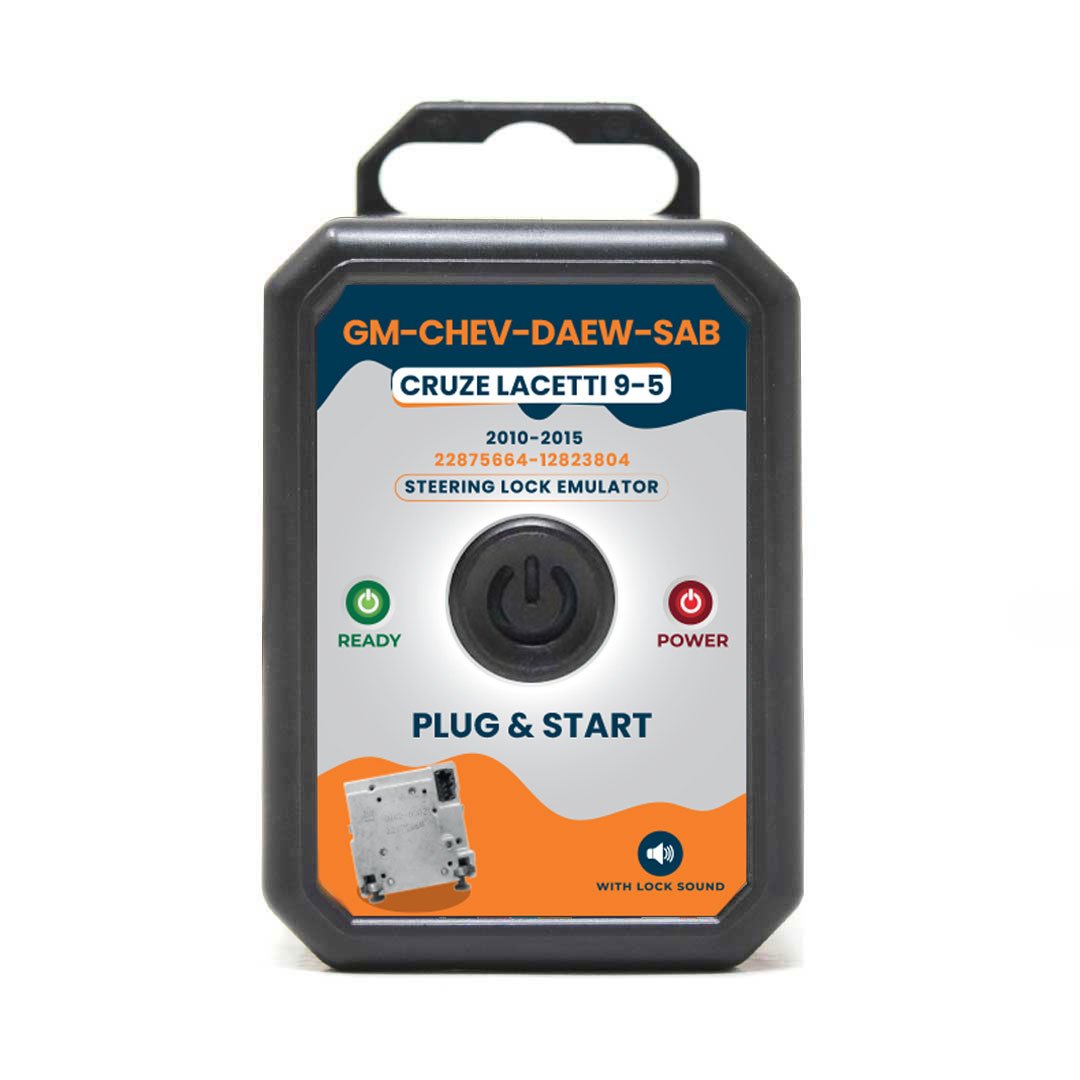 GM Chevrolet Daewoo Saab Cruze Lacetti 9-5 2010-2015 Steering Lock Emulator Simulator With Lock Sound