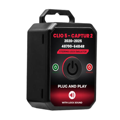 Renault Clio 5 Captur 2 2020-2025 Steering Lock Emulator Simulator