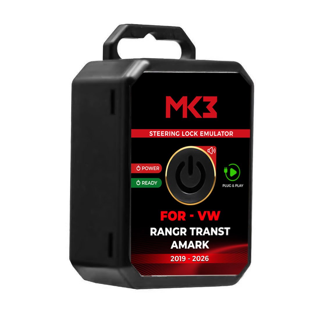 VW Amarok Ford Ranger Kuga Escape Fiesta Focus Mustang Puma Tourneo Transit Custom 2019-2026 Steering Lock Emulator Simulator