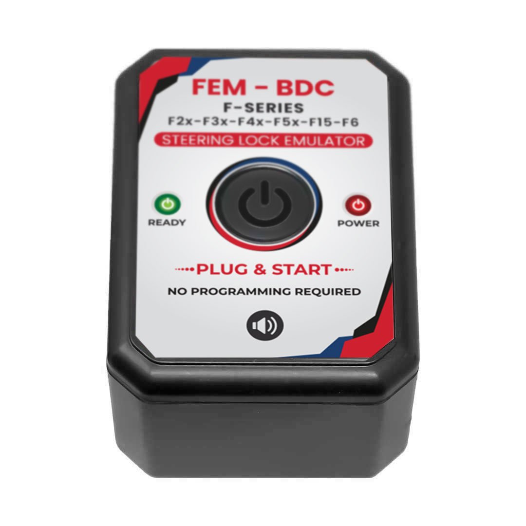 BMW Mini Cooper F-SERIES FEM / BDC F2x, F3x / FEM, · F15, F16, F4x, F5x BDC Steering Lock Emulator