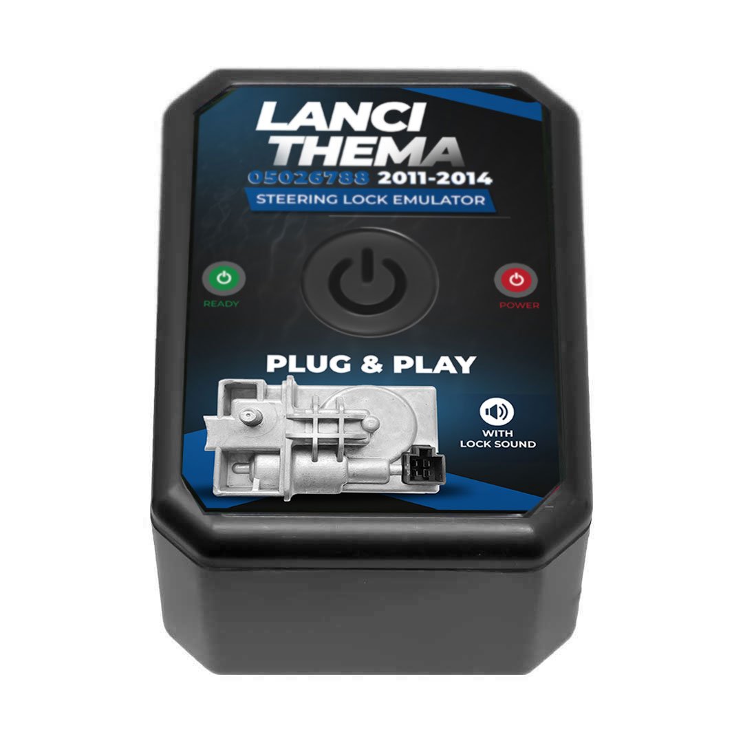 Lancia Thema 2011-2014 Steering Lock Emulator Simulator with Lock Sound