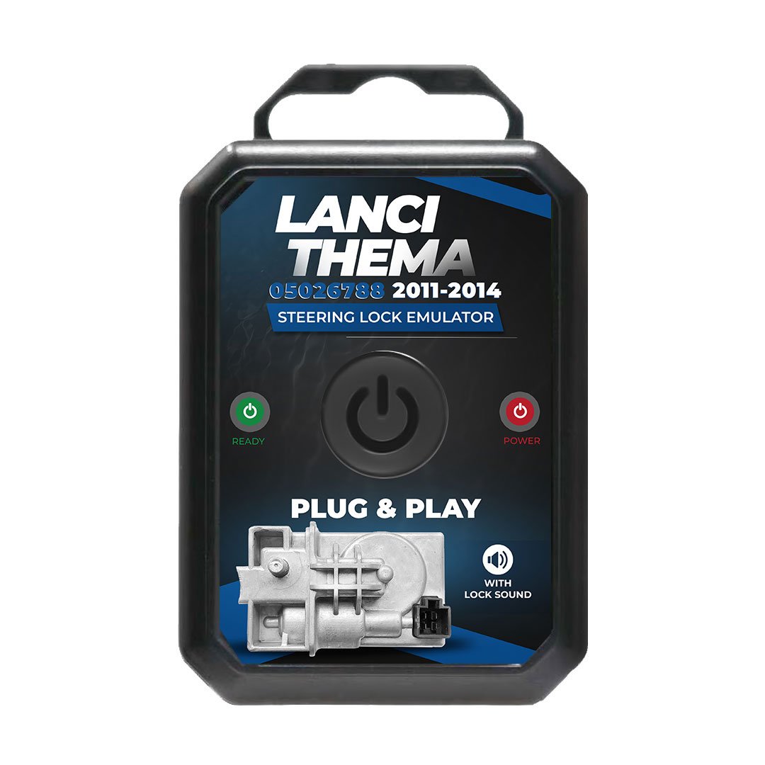 Lancia Thema 2011-2014 Steering Lock Emulator Simulator with Lock Sound