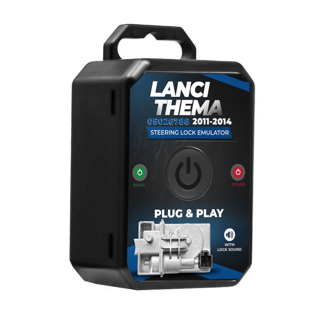 Lancia Thema 2011-2014 Steering Lock Emulator Simulator with Lock Sound