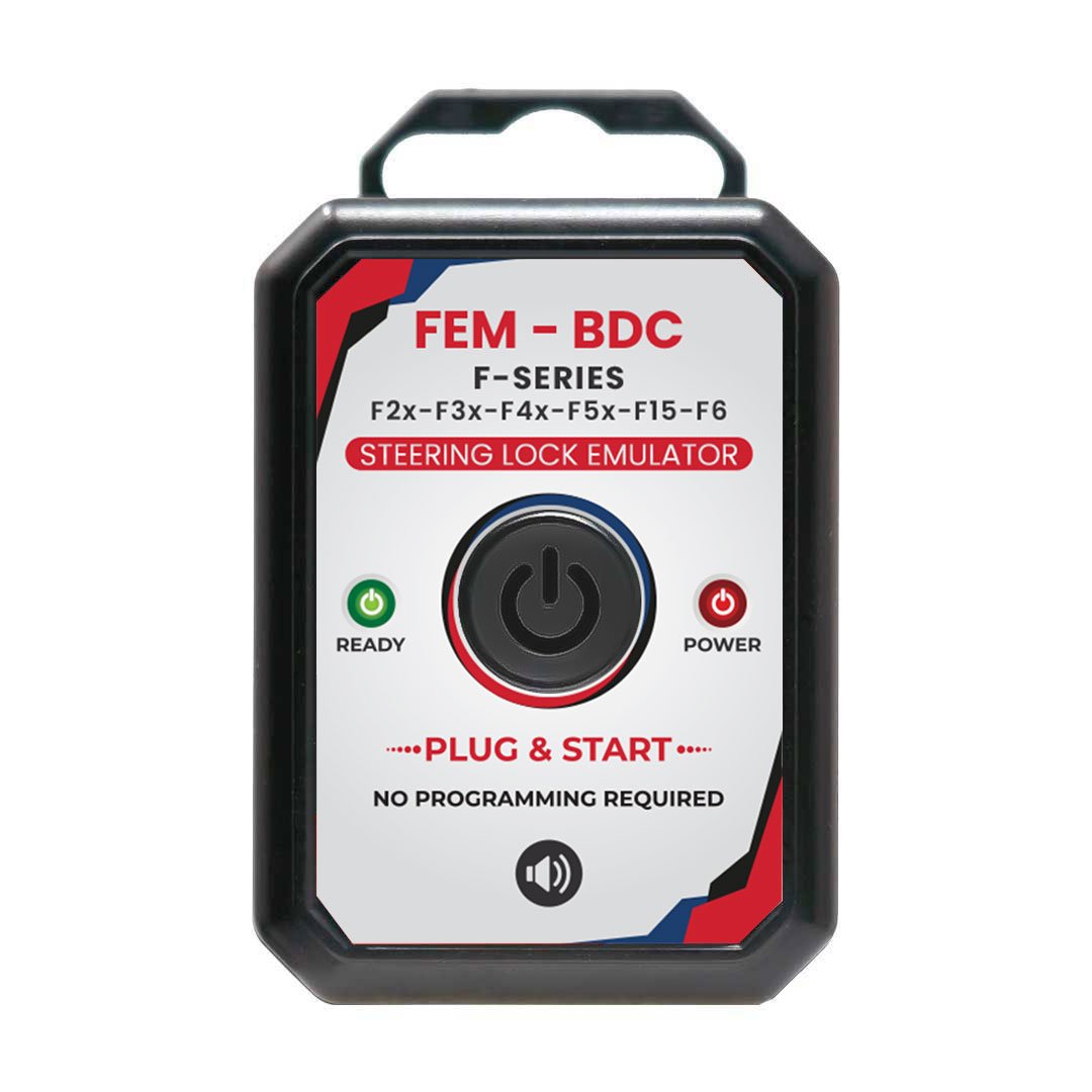 BMW Mini Cooper F-SERIES FEM / BDC F2x, F3x / FEM, · F15, F16, F4x, F5x BDC Steering Lock Emulator