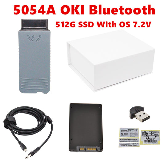 5054A V5.1.6 with Bluetooth  Full Chip OKI Car Diagnostic Scanner Code Reader Interface